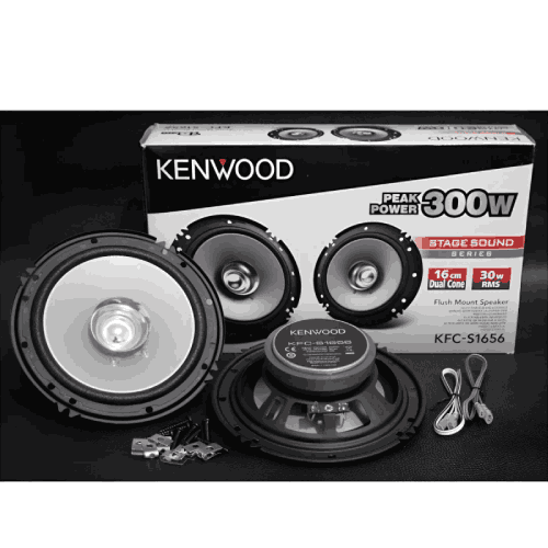 Kenwood KFC-S1656 High Quality Dual Cone Car Speaker Price in Bangladesh