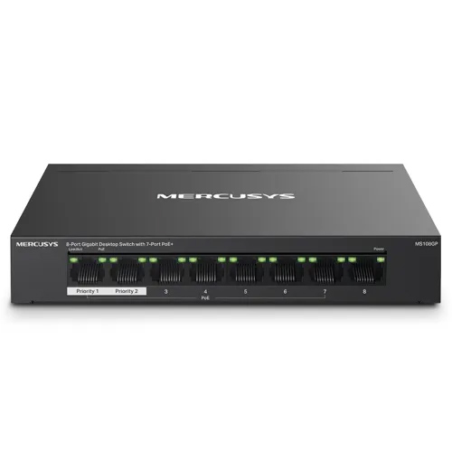 Mercusys MS108GP 8-Port PoE Gigabit Desktop Switch Price in Bangladesh