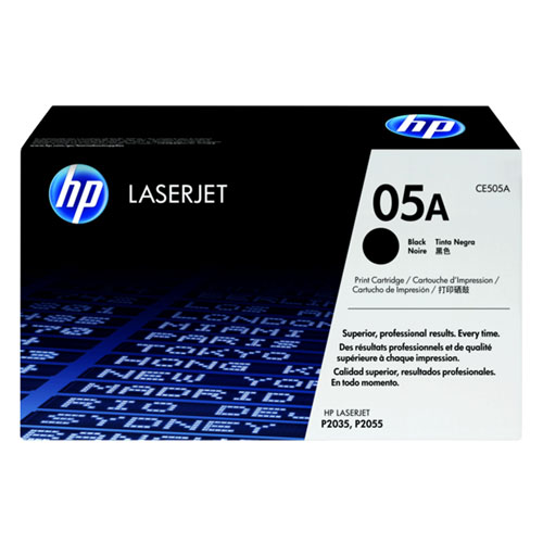 HP 05A Original Black LaserJet Toner Cartridge
