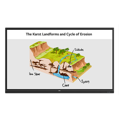 LG CreateBoard 86TR3PJ UHD IR-type Interactive Touch Digital Board