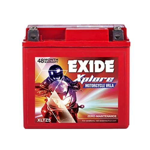 Exide Xplore 12XLTZ5 (12V-4AH) VRLA Motorcycle Battery Price in Bangladesh