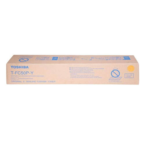 Toshiba T-FC50P-Y Yellow Color Toner Cartridges in Bangladesh