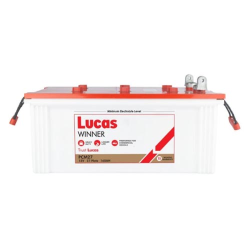 Lucas Winner PCM27 12V-160Ah LM Vehicle Battery Price in Bangladesh