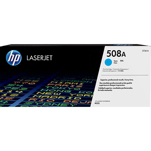 HP 508A Cyan Original LaserJet Toner Cartridge
