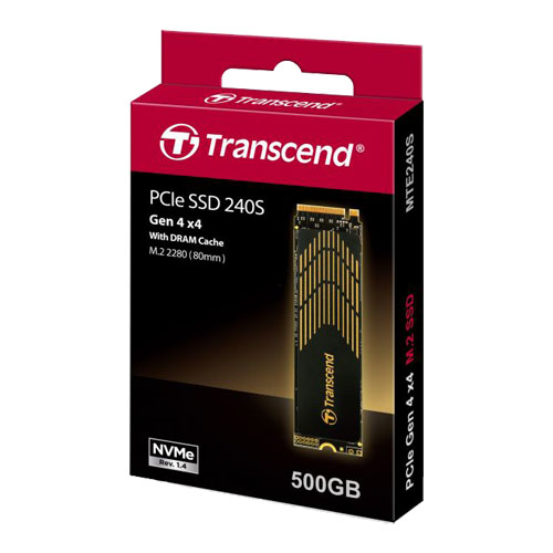 Transcend 240S 500GB M.2 2280 NVMe PCIe Gen4x4 SSD Price in Bangladesh