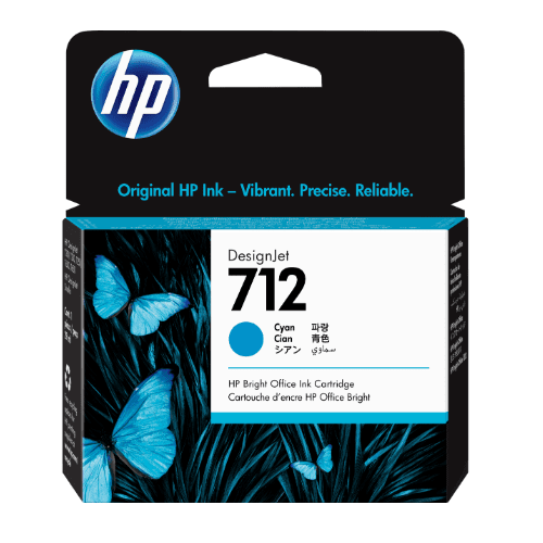HP 712 Cyan Original DesignJet Ink Cartridge in Bangladesh