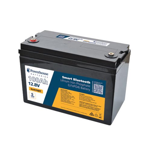 PowerHouse SL4576BT 12V-100Ah Lithium LiFePO4 Battery in Bangladesh