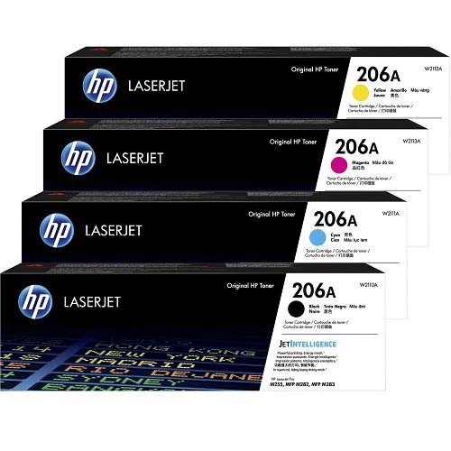 HP 206A CMYK Full Set Original Laser Toner Cartridge Price in Bangladesh