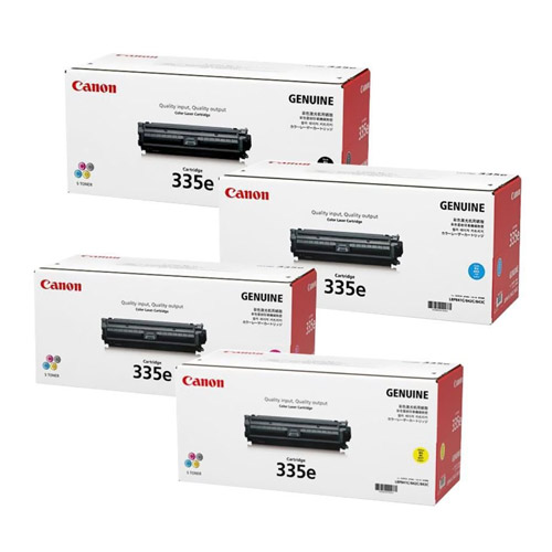 Canon CRG335e CMYK (Cyan, Magenta, Yellow, Black) Full Set Original Toner Cartridge Price in Bangladesh