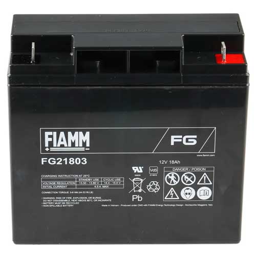 Fiamm 12V-18Ah Rechargeable UPS Battery in bangladesh