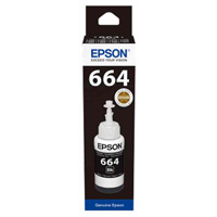 Epson T664 CMYK Full Set Refill Ink Bottle for Epson EcoTank Printer