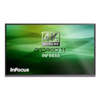 InFocus INF9855 98" 4K Interactive Touch Display Inbuilt Camera