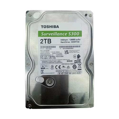 Toshiba S300 5400RPM 2TB Surveillance Hard Disk Price in Bangladesh
