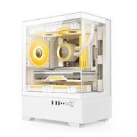 Golden Field T01 White M-ATX Mini Tower Gaming Casing