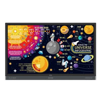 BenQ RP7504 75″ 4K UHD Education Interactive Flat Panel Display