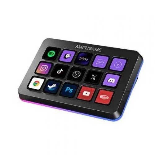 FIFINE AmpliGame D6 RGB Stream Controller
