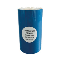 Wax Resin 110 mm x 300 M TDW121 Premium Ribbon