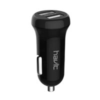 Havit CC8801 2.1A Dual USB Black Car Charger