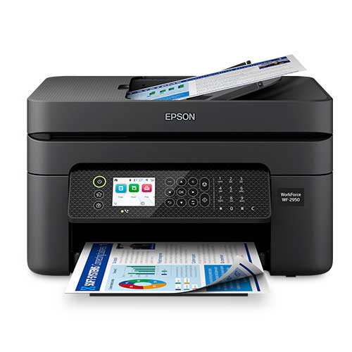 Epson WorkForce WF-2950 Wireless All-in-One Color Inkjet Printer