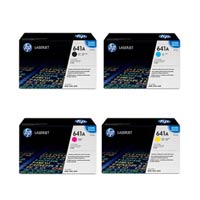 HP 641A Original CMYK Full Set Toner Cartridge