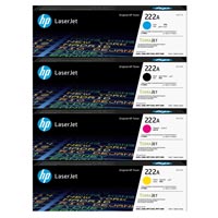 HP 222A CMYK Full Set Original Toner Cartridge