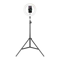 Havit ST7012 Pro Phone Holder with 10-inch LED Selfie Ring Light & Tripod Stand