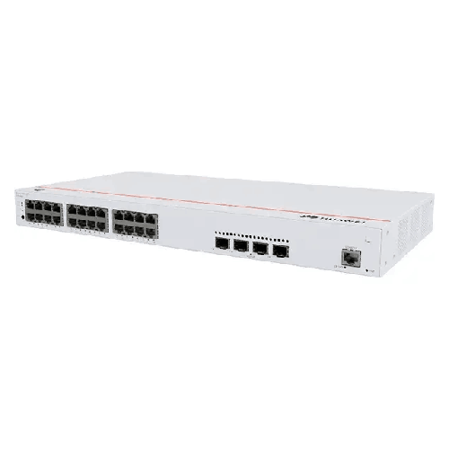 Huawei eKit S220-24P4X 24-Port 10/100/1000BASE-T & 4-Port 10GE SFP+ Managed PoE+ Switch