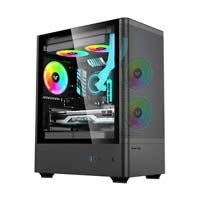 Value Top NUBIA21F3 Mesh Mini Tower Black Micro-ATX Gaming Casing