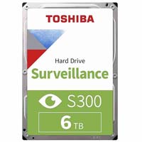 Toshiba S300 6TB 3.5 Inch SATA 5400RPM Surveillance HDD Price in Bangladesh