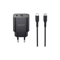 Havit ST926 USB Charger with USB-C to USB-C Cable