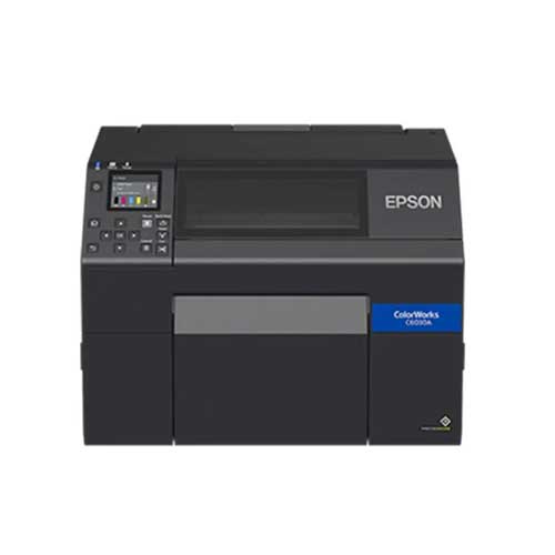 Epson CW-C6030A Desktop 4 Inch Color Label Printer with Auto Cutter