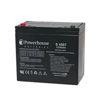 PowerHouse S4567 12V-60Ah Sealed Lead Acid Battery