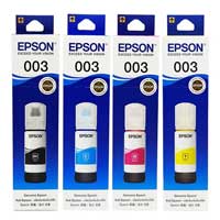 Epson 003 CMYK Full Set Color Refill Ink Bottle