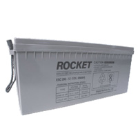 Rocket ES 200-12 (12V-200AH) Battery