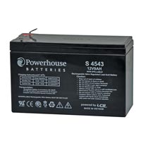 PowerHouse S4543 12V 9Ah 6.3mm/F2 Sealed Lead Acid Gel Battery