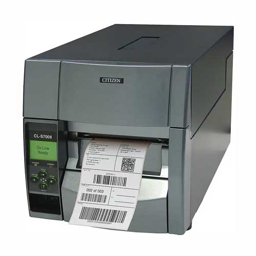 Citizen CL-S700II Industrial Thermal Transfer Label Printer