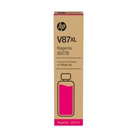 HP V87XL 500-ml Original Magenta Bottled Ink Cartridge