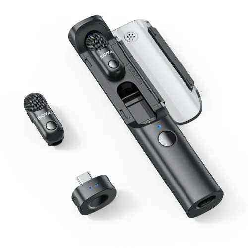 BOYA Magic-03 AI Noise Cancellation Wireless Microphone: 4-in-1 Transformable Mic Price in Bangladesh
