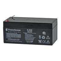 PowerHouse S4530 12V 3.5Ah 4.8mm/F1 Sealed Lead Acid Battery