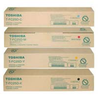 Toshiba T-FC25D CMYK Four Color Toner Cartridge