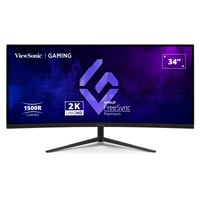 ViewSonic VX3418C-2K 34" 2K UWQHD 180Hz Curved Gaming Monitor