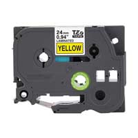 Brother TZe-651 (24mm x 8m) Black & Yellow Tape Cartridge  Price in Bangladesh