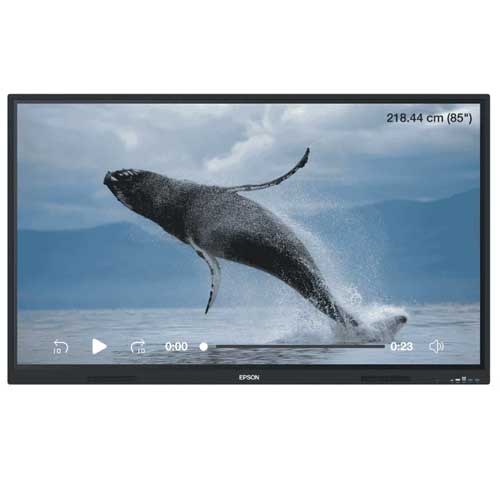 Epson PowerBoardPRO EI-P8601 86″ 4K UHD Interactive Flat Panel Display