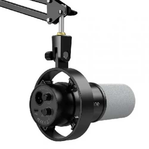 FIFINE AmpliTank K688CT USB/XLR Dynamic Microphone Kit with Boom Arm Stand