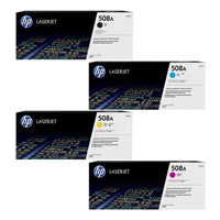 HP 508A CMYK Full Set Original Laser Toner Cartridge