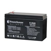PowerHouse S4540 12V 7.2Ah 4.8mm/F1 Sealed Lead Acid Gel Battery