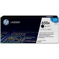 HP 650A Black Original LaserJet Toner Cartridge (CE270A)