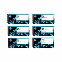 HP DesignJet 746 Full Set 6 Color Original 300-m Ink Cartridge