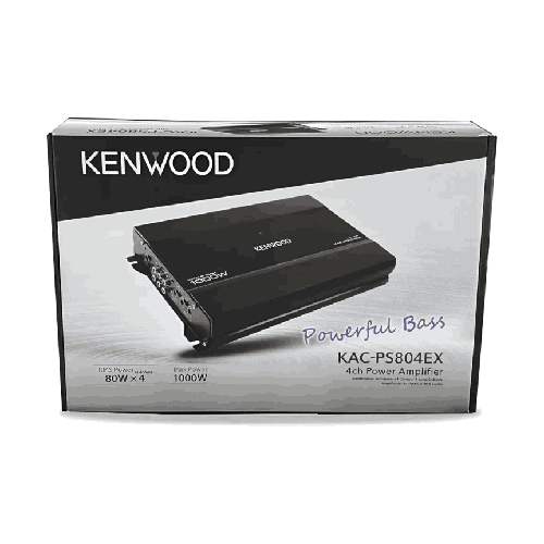 Kenwood KAC-PS704EX Powerful 4 Channel Car Amplifier