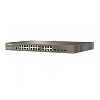 Tenda TEG3224P 24-Port 4 Shared SFP PoE Managed Switch